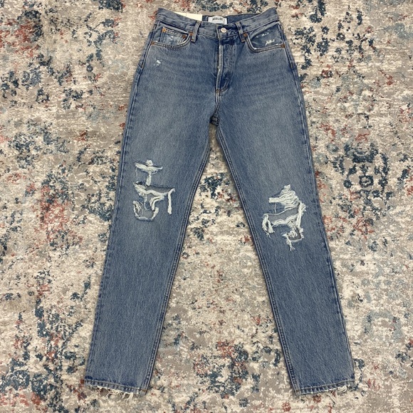Agolde Denim - Agolde Fen High Rise Relaxed Taper Leg Denim Jeans Wander NWT Women's Size 24